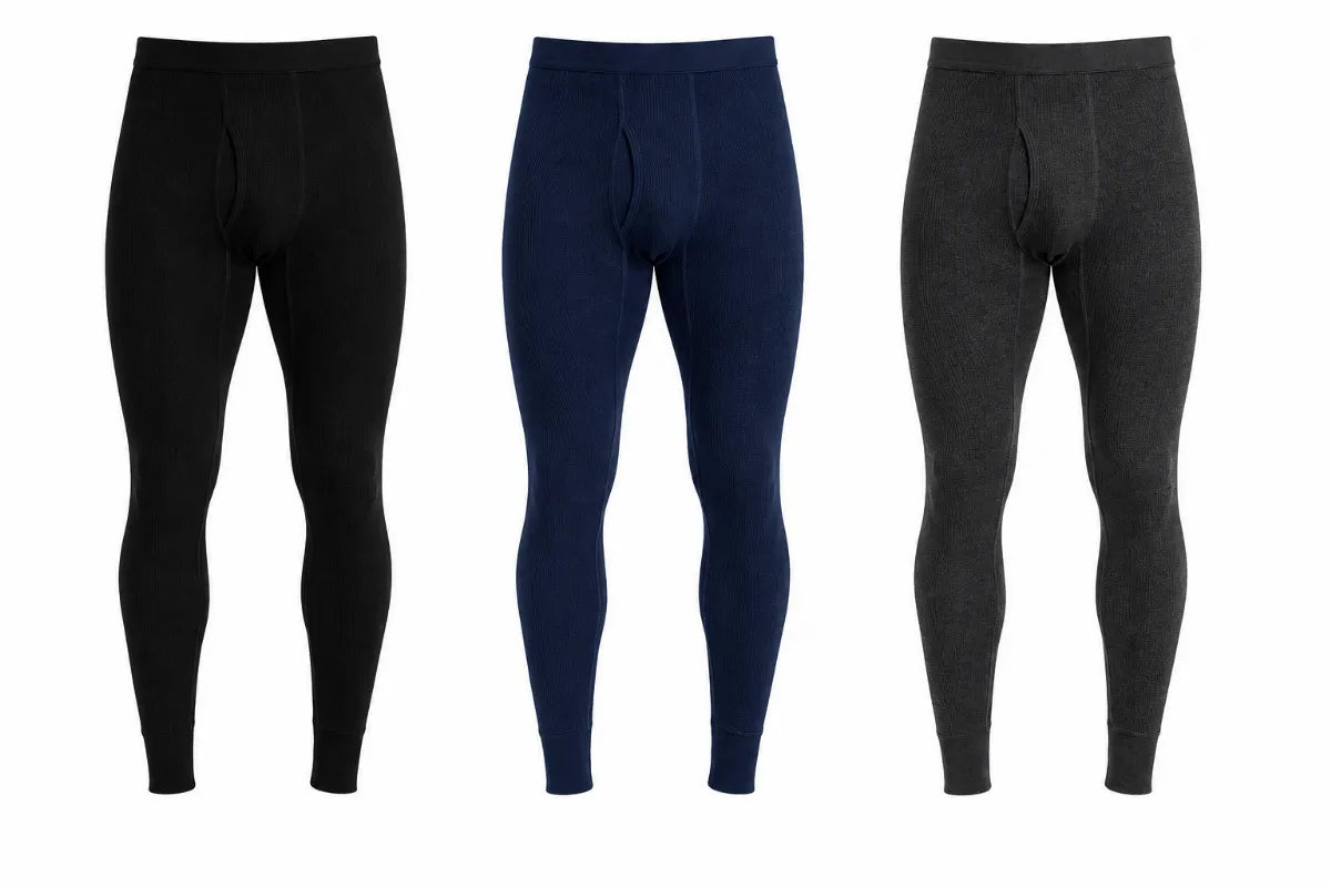 Mens Thermal Waffle Pants