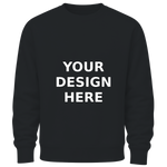 Custom Crewneck Sweatshirt - Black (Your Design Here)