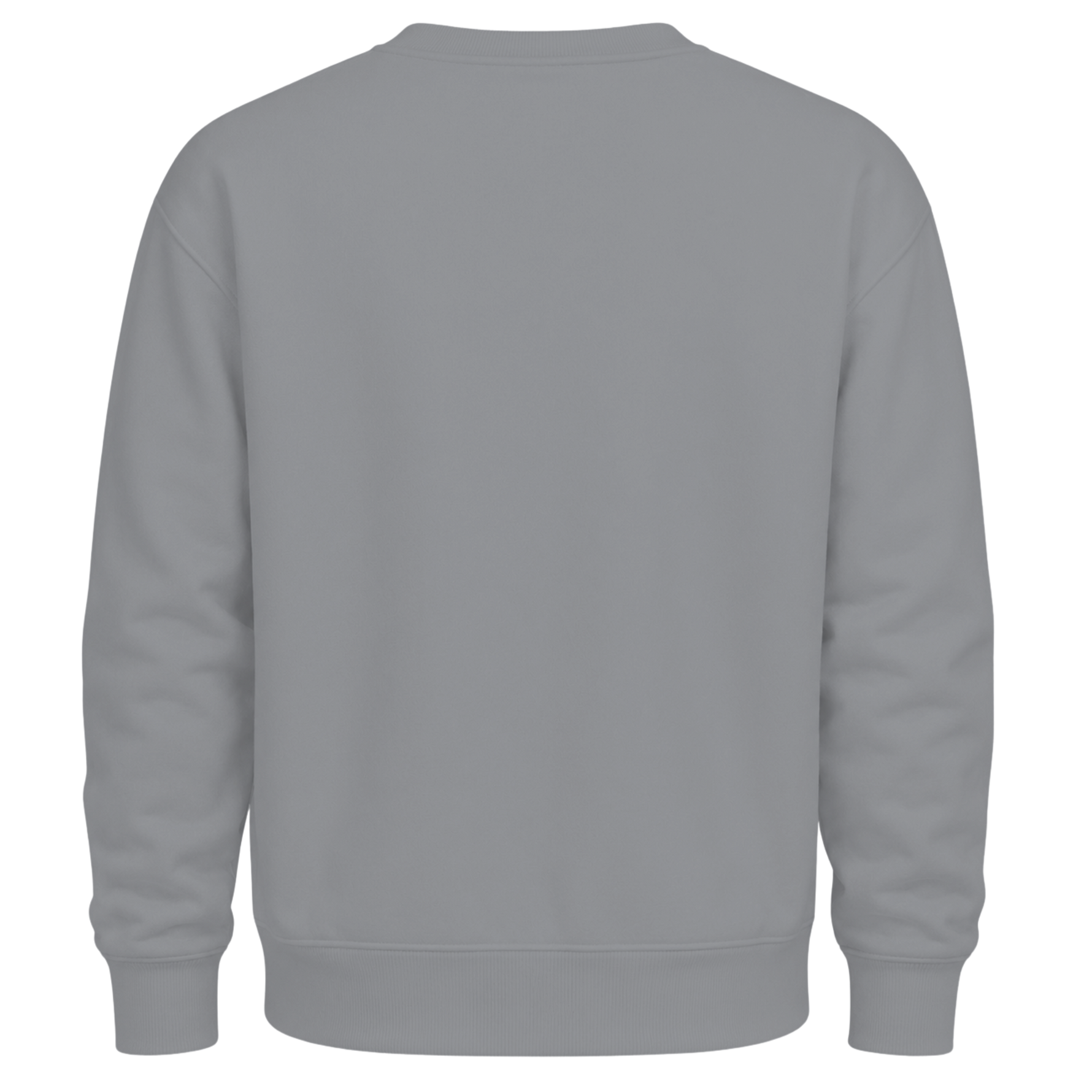 Custom Crewneck Sweatshirt - Sport Grey Back