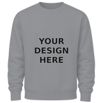 Custom Crewneck Sweatshirt - Sport Grey (Your Design Here)