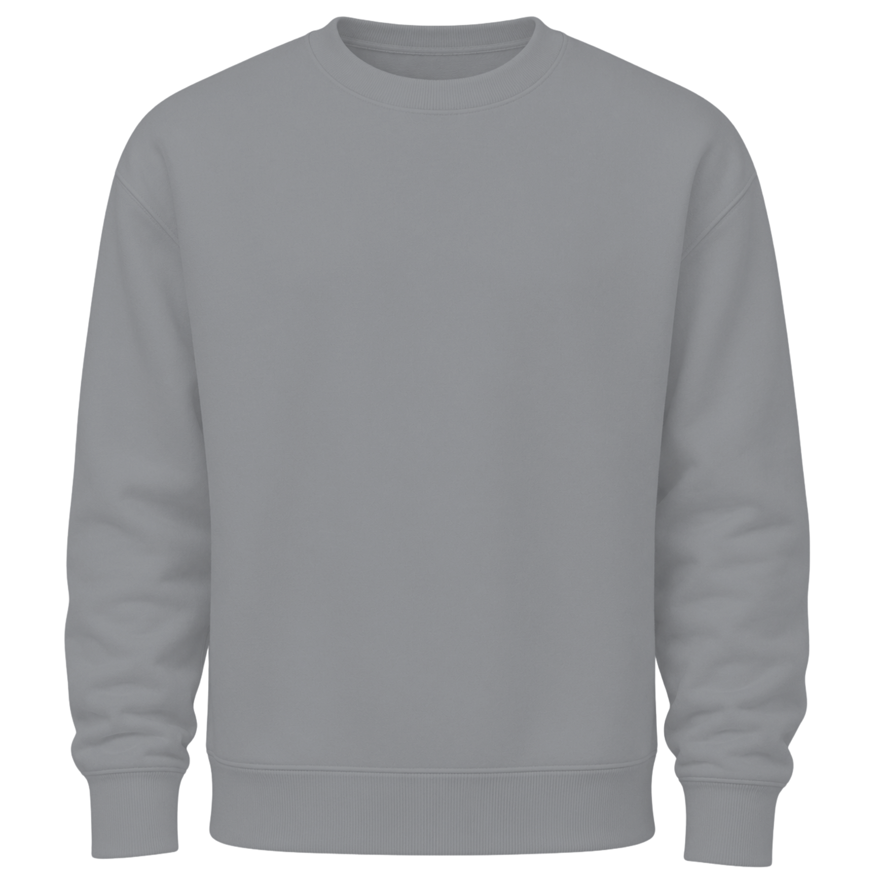 Custom Crewneck Sweatshirt - Sport Grey Front