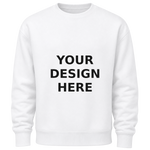 Custom Crewneck Sweatshirt - White (Your Design Here)