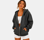 Womens Full zip hoodie