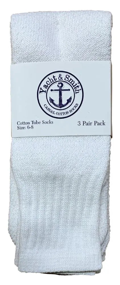 Kids Tube Socks Size 6-8