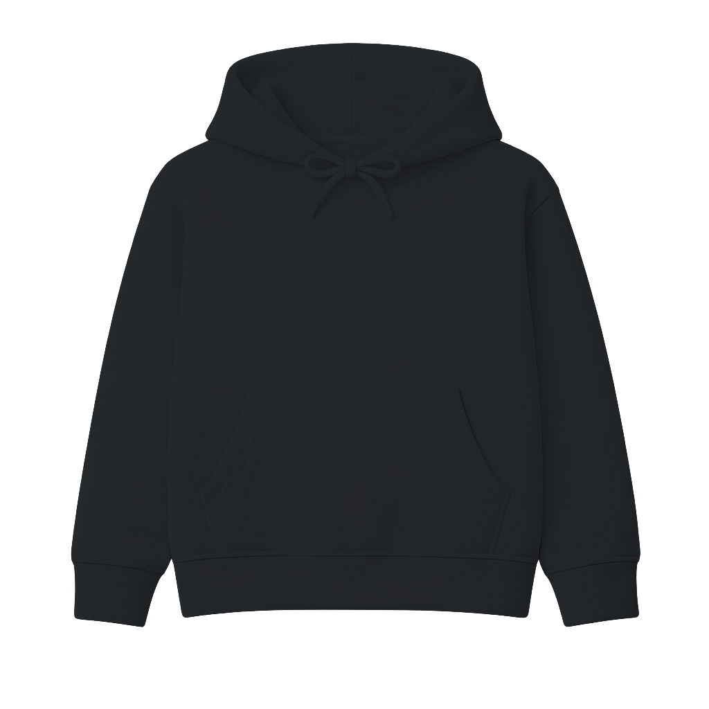 Black Youth Hoodie Front
