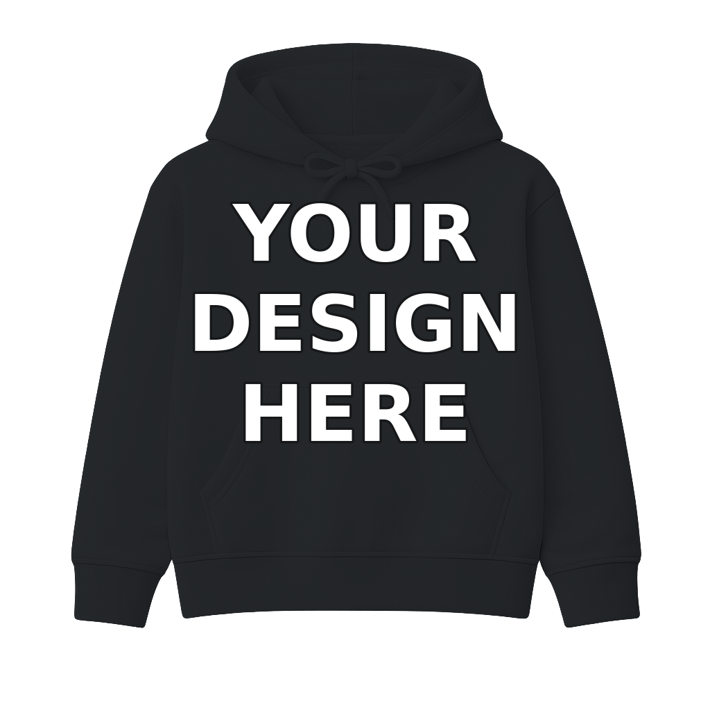 Black Youth Hoodie - Your Design Here