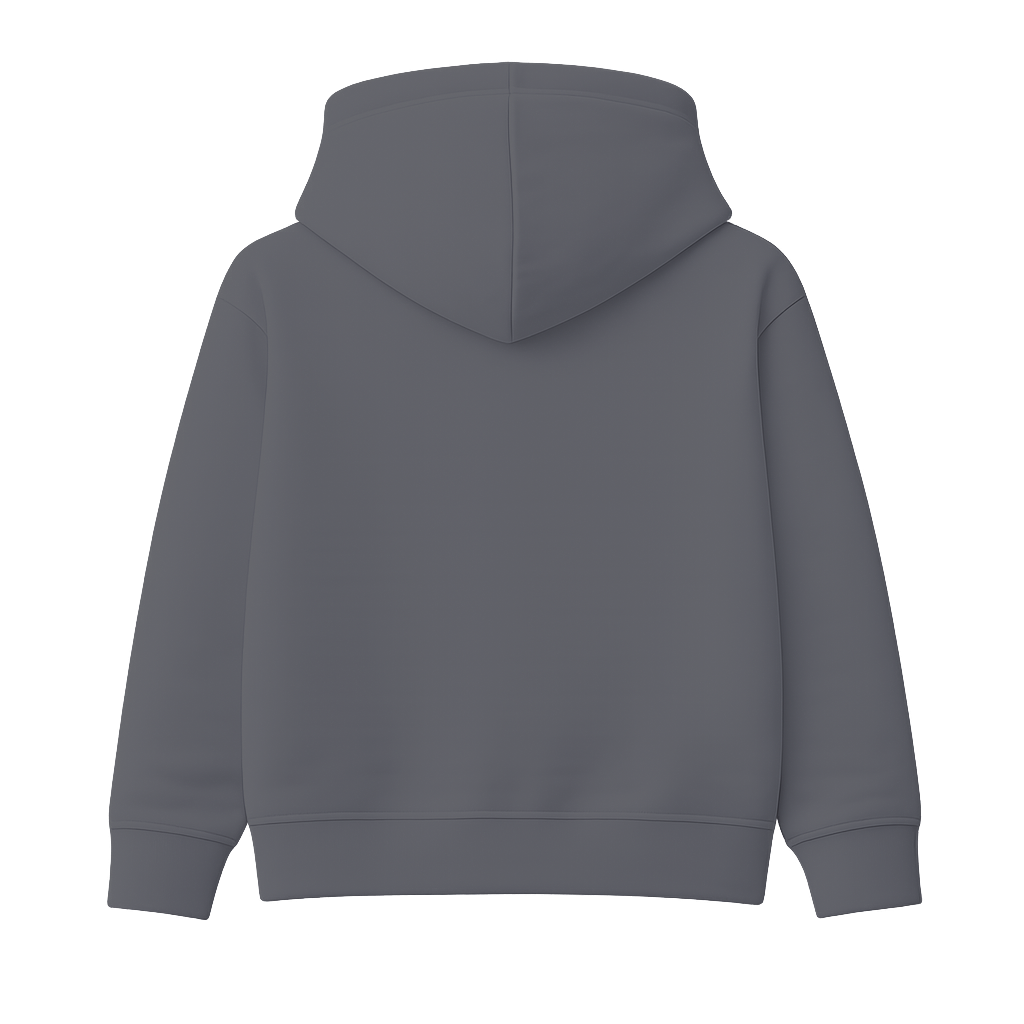 Charcoal Youth Hoodie Back