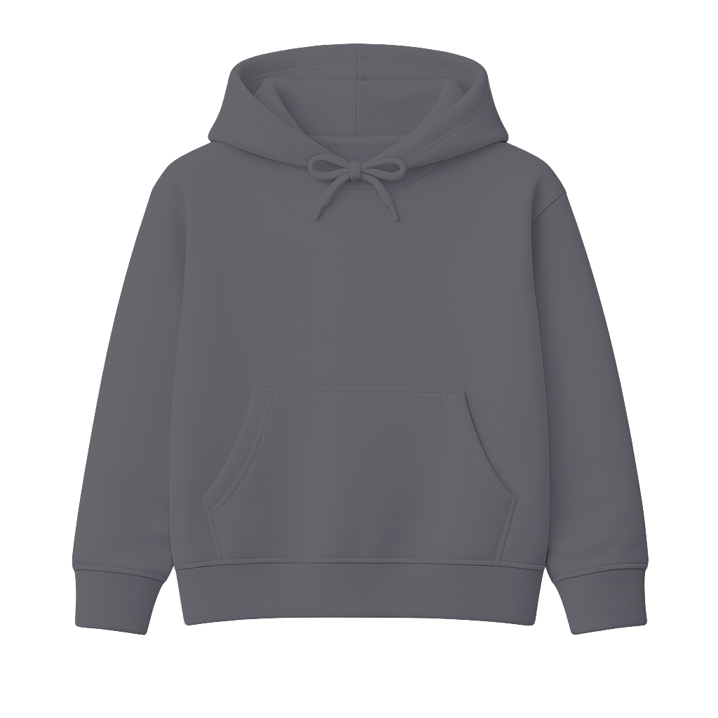 Charcoal Youth Hoodie Front