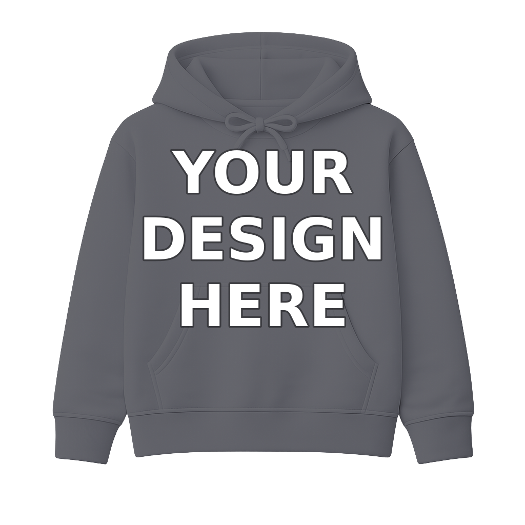 Charcoal Youth Hoodie - Your Design Here