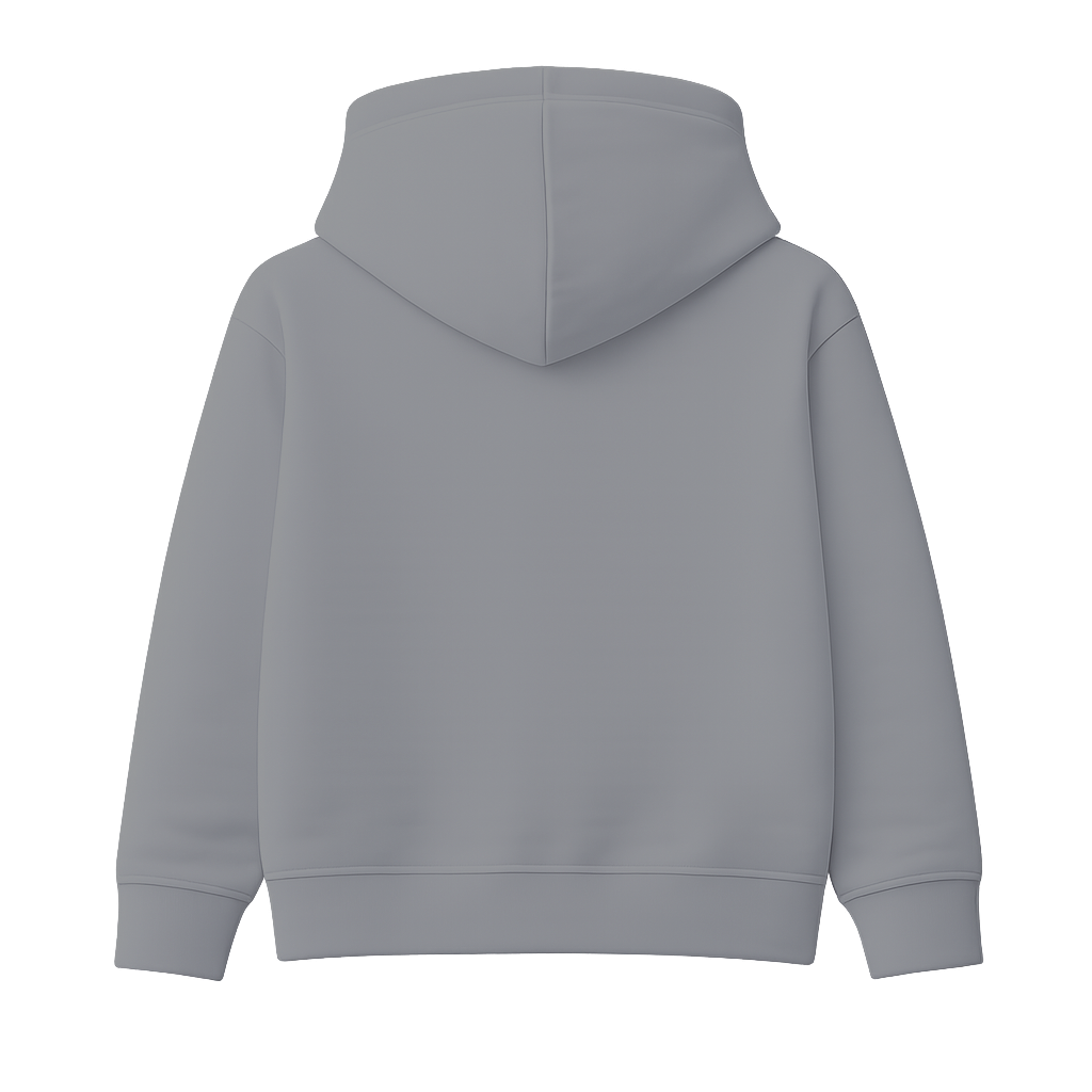 Heather Youth Hoodie Back