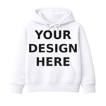 White Youth Hoodie - Your Design Here