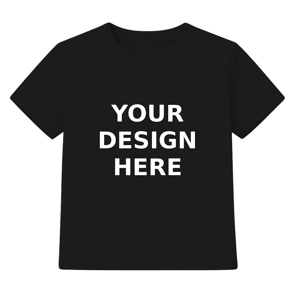 Black Youth T-Shirt - Your Design Here
