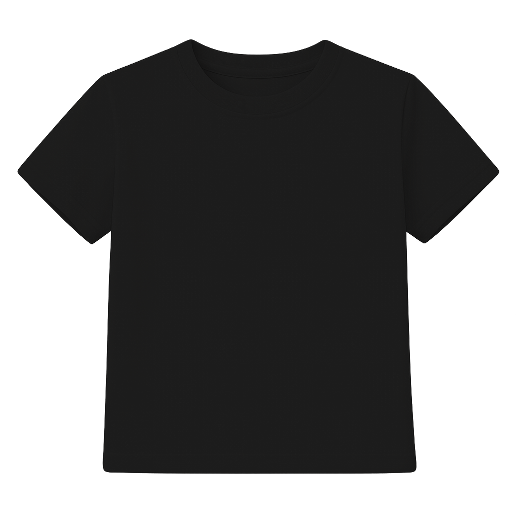 Black Youth T-Shirt Front