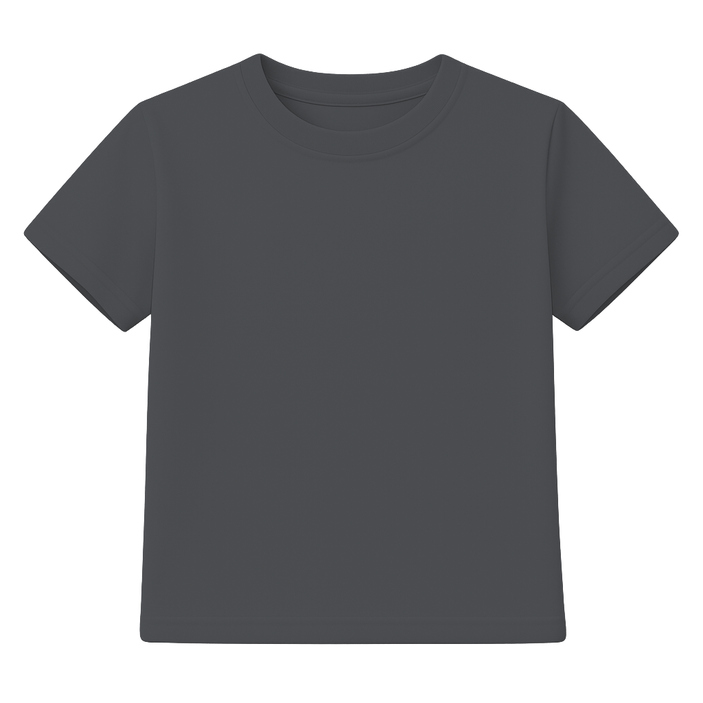 Charcoal Youth T-Shirt Front