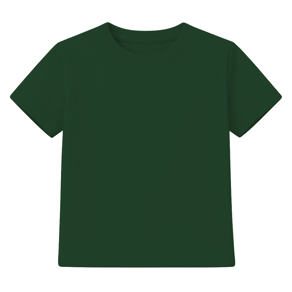 Forest Green Youth T-Shirt Front