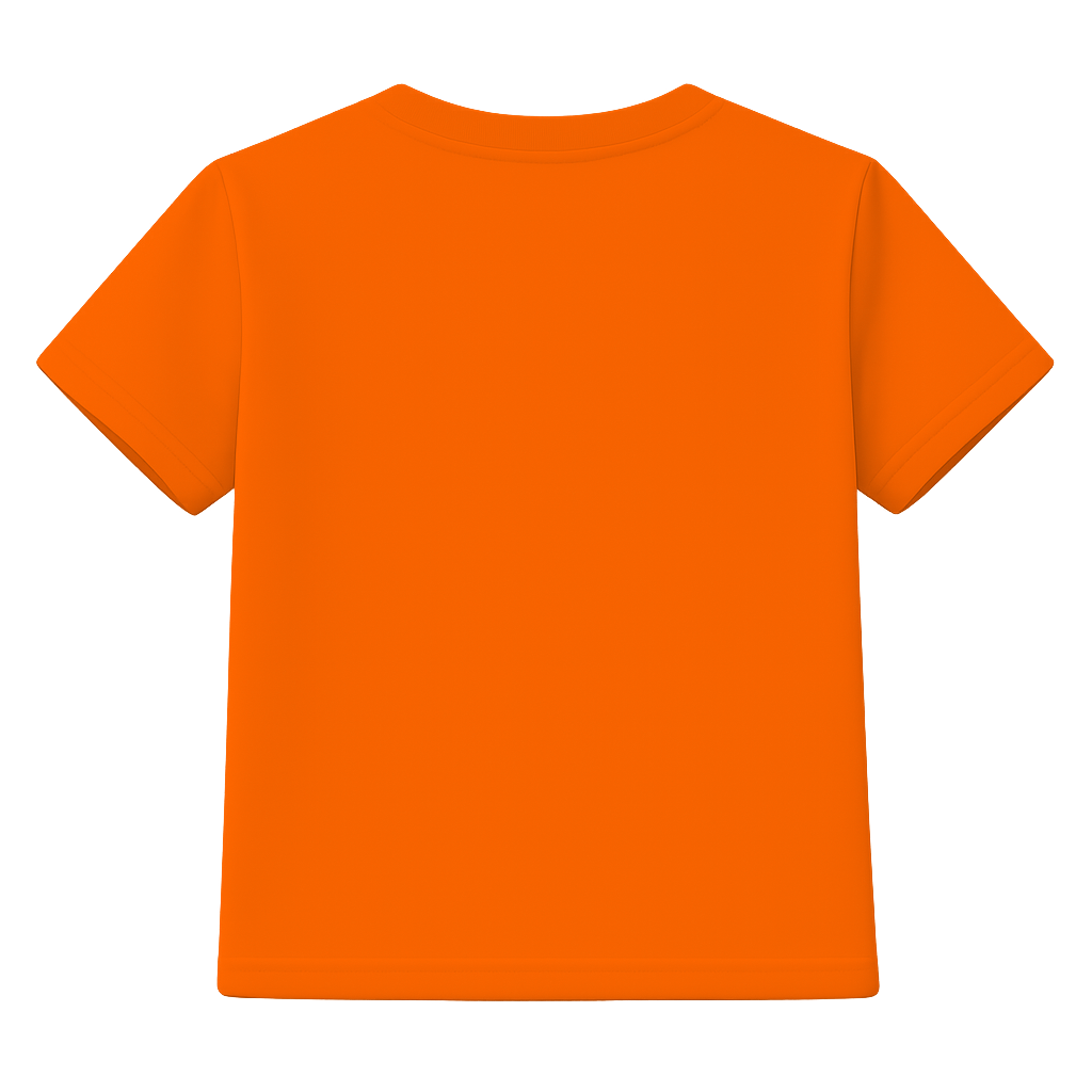 Orange Youth T-Shirt Back