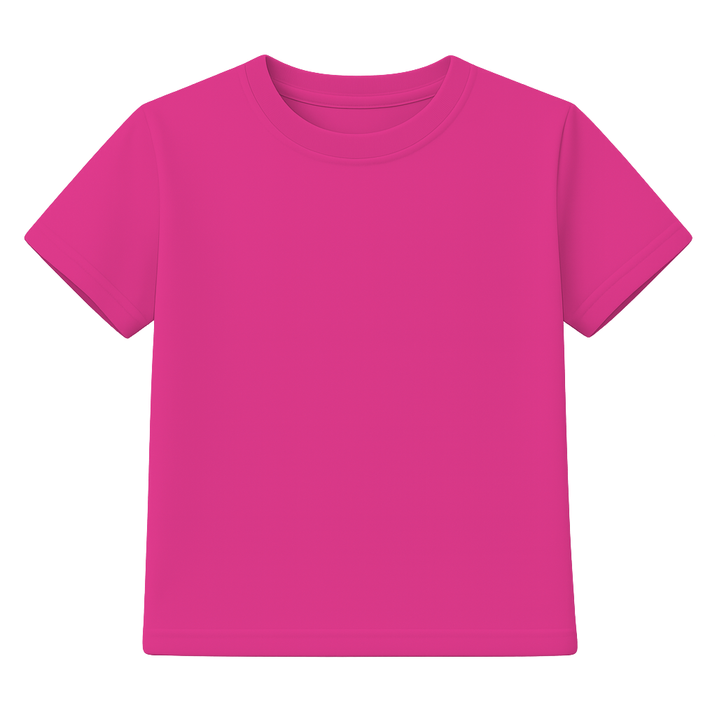 Pink Youth T-Shirt Front