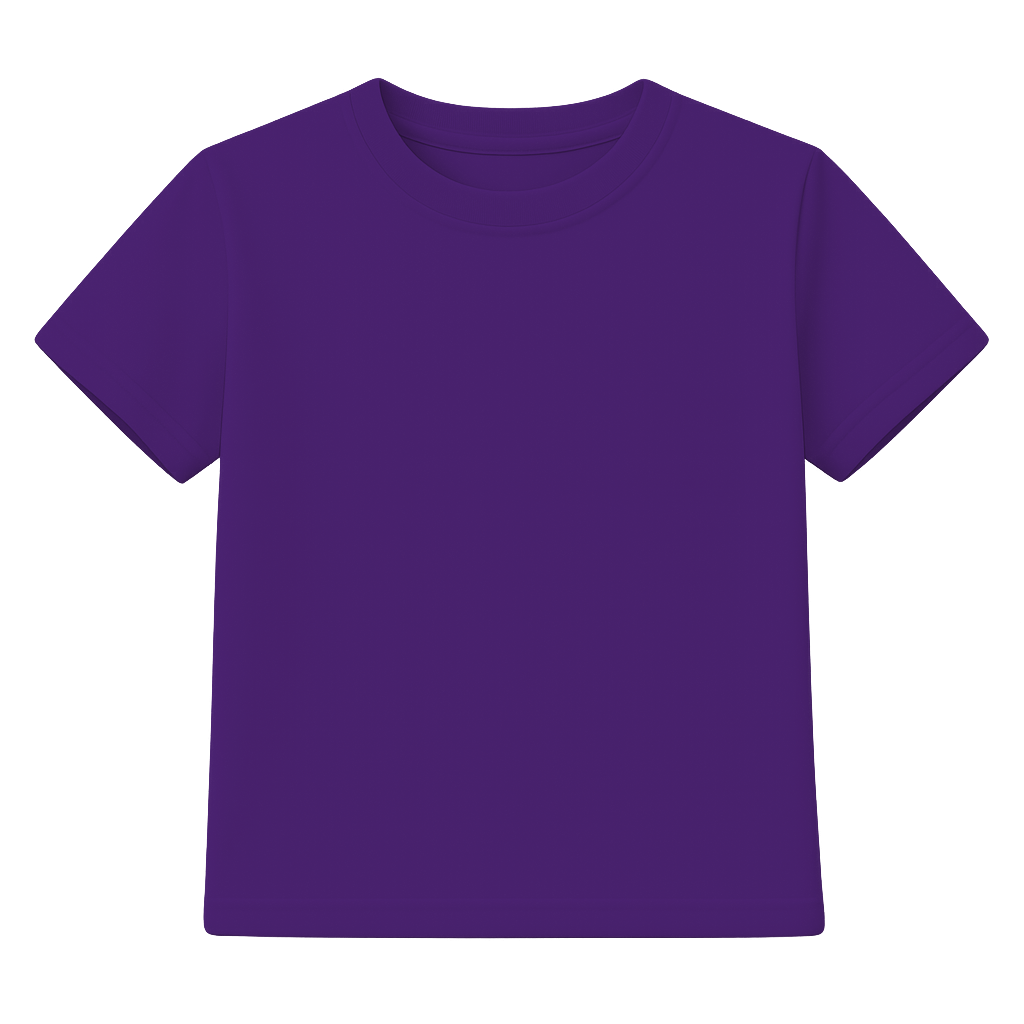 Purple Youth T-Shirt Front
