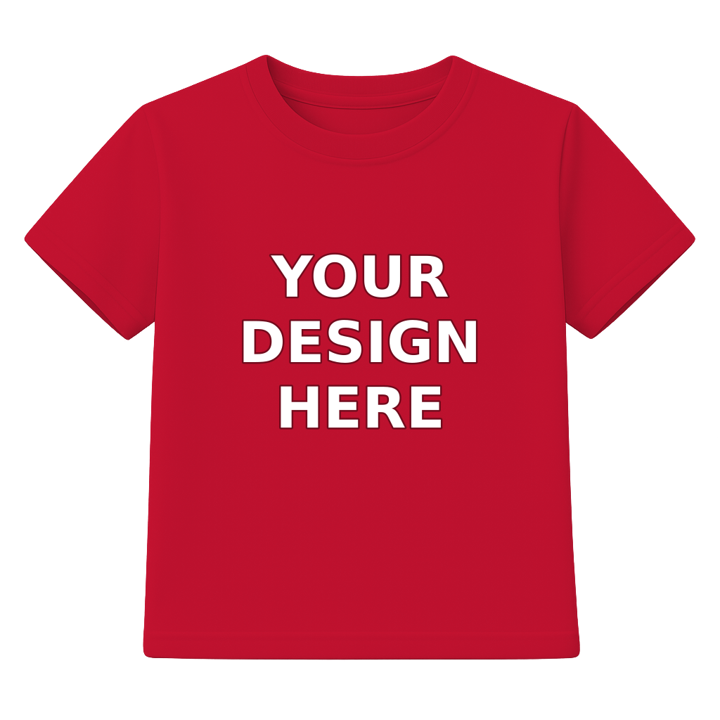 Red Youth T-Shirt - Your Design Here